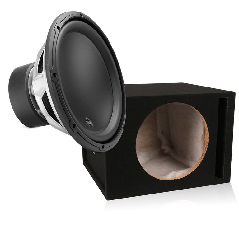 JL Audio 12W3v3-2 with Ported Enclosure Image 1