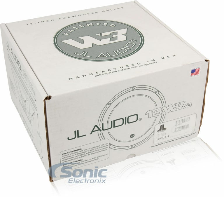 JL Audio 12W3v3-2 with Ported Enclosure Image 6