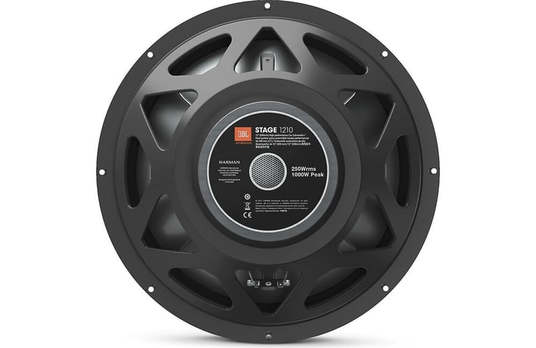 JBL Stage 1210 + 12" Sealed Enclosure and Speaker Wire Image 3