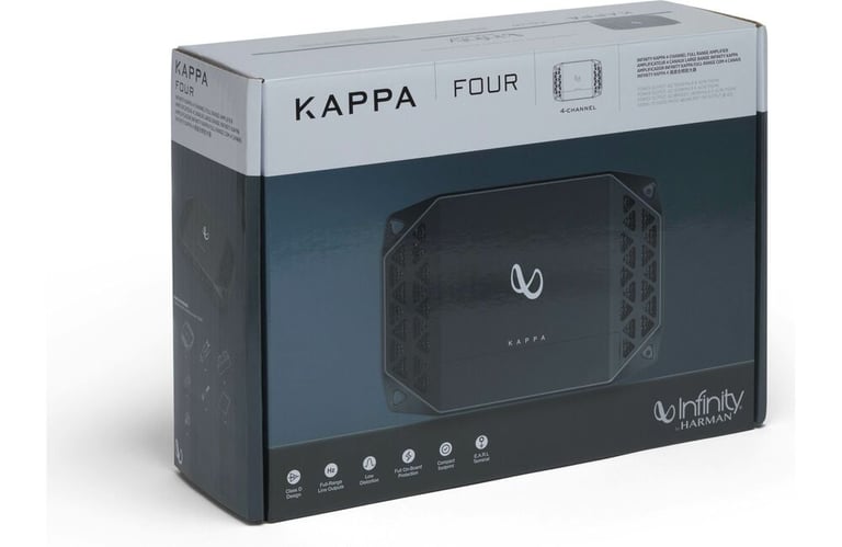 Infinity KAPPA FOUR with Amplifier Wiring Kit Image 7