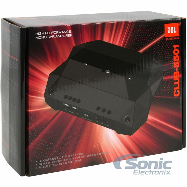 JBL CLUB-5501 + Free Belva Amp Kit Image 8