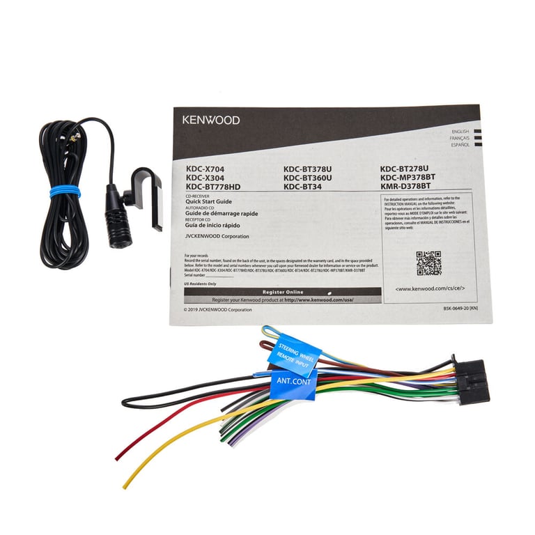 Kenwood KDC-BT378U Image 6
