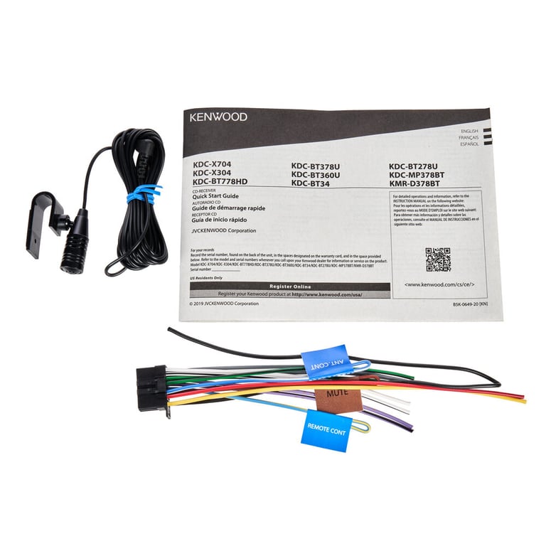 Kenwood KDC-BT278U Image 6