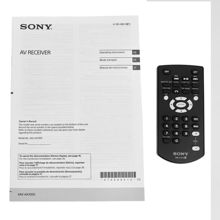 Sony XAV-AX1000 (XAVAX1000) Image 7