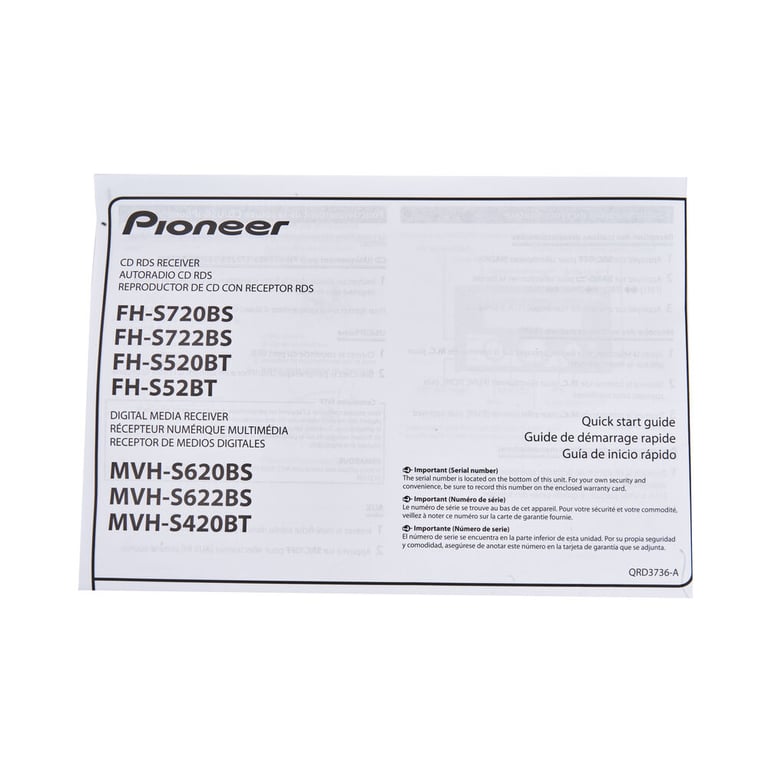 Pioneer MVH-S620BS Image 9