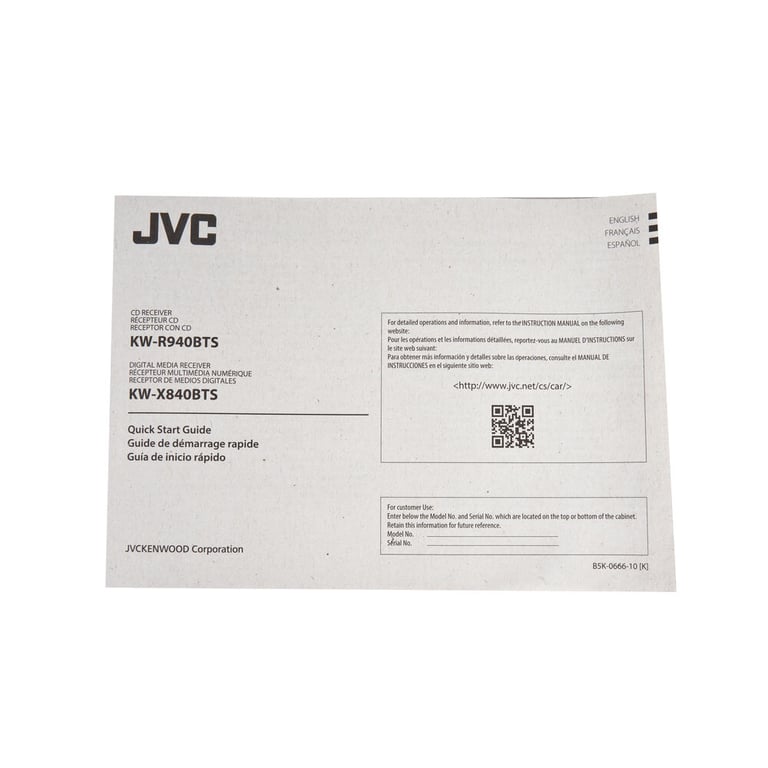JVC KW-X840BTS Image 8