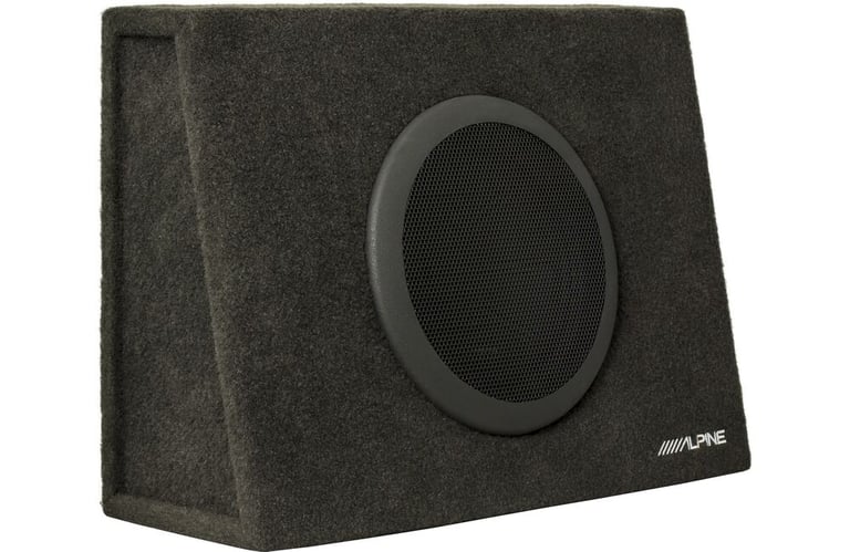 Alpine KTA-200M + Alpine SBT-S10V SWT 10" Loaded Ported Subwoofer Package Image 2