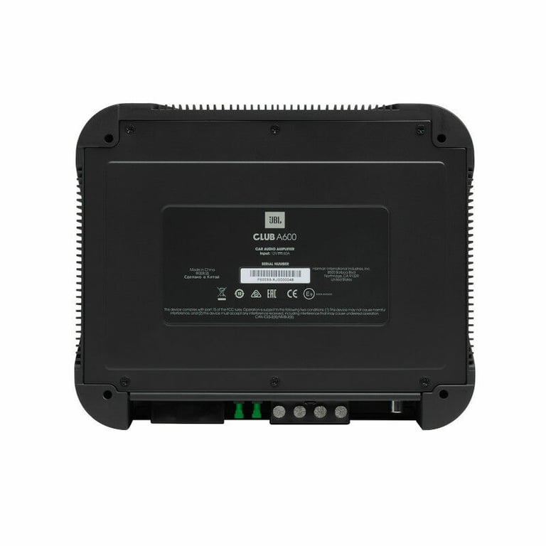 JBL ClubA600 (Club A 600) + Free Belva 8 Gauge Amp Kit Image 4