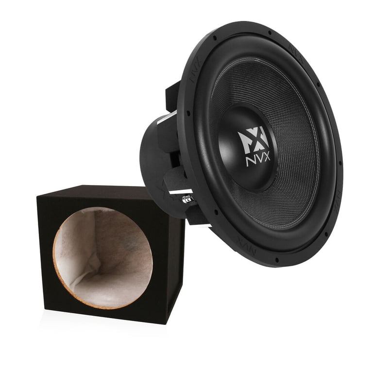 NVX VCW152 + 15" Sealed Subwoofer Enclosure Image 1