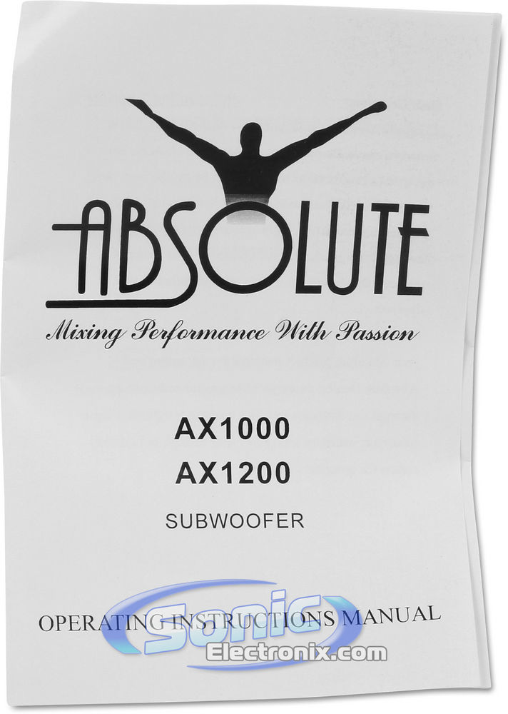 Absolute AX-1000 Image 8
