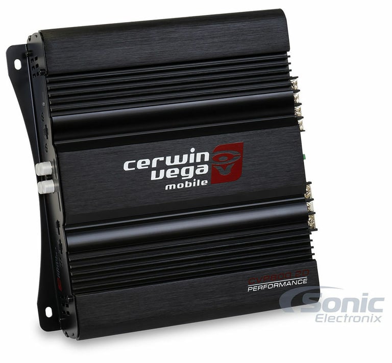 Cerwin Vega CVP800.2D with Belva 8 Gauge Amp Kit Image 2