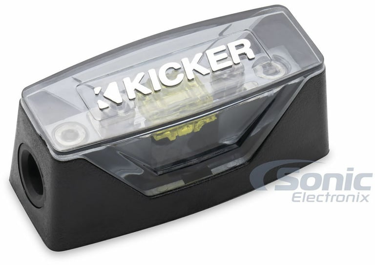 Kicker KXA800.1 (44KXA8001) + Kicker 4 Gauge Amp Wiring Kit Image 14