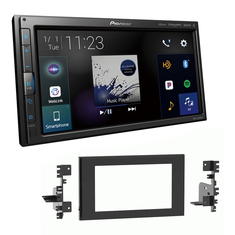 Pioneer DMH-C2500NEX + Toyota RAV4 2019 - Up 107TO1HG Kit Image 1