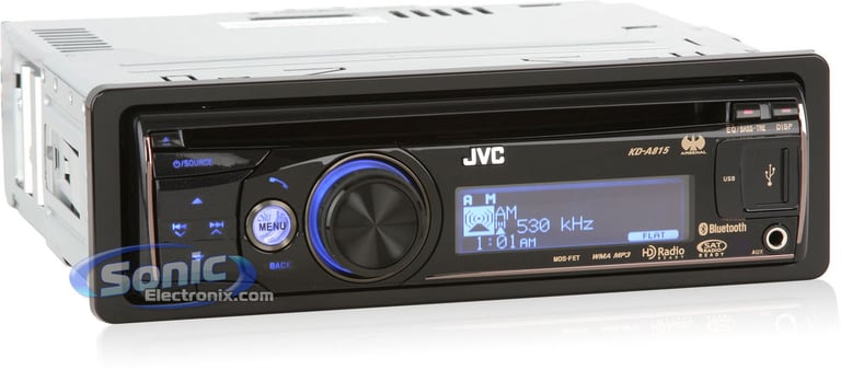 JVC Arsenal KD-A815 + FREE Pair of JVC CS-XM620 Image 2