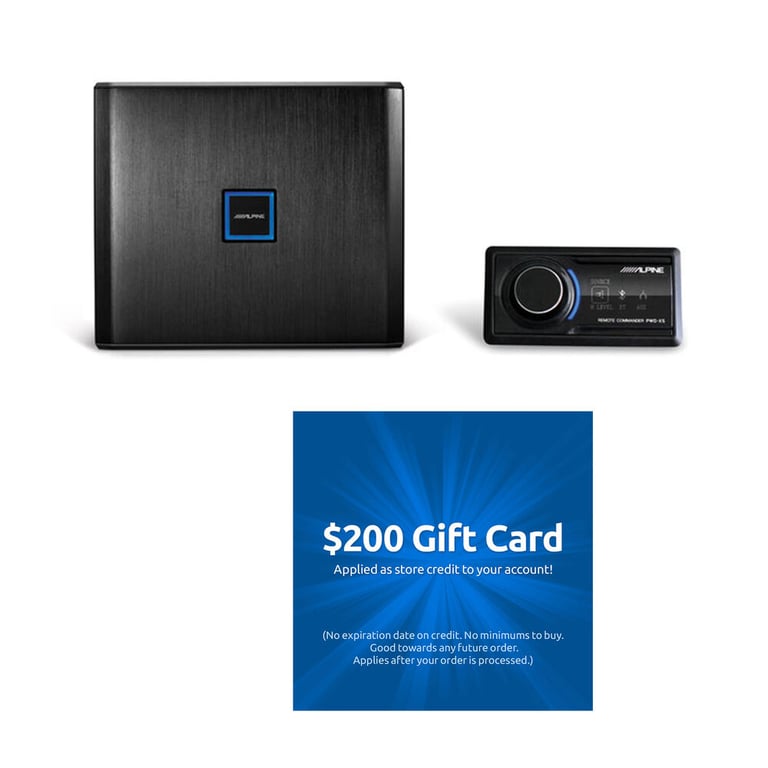 Alpine PXE-X09 + Free $200 Gift Card Image 1