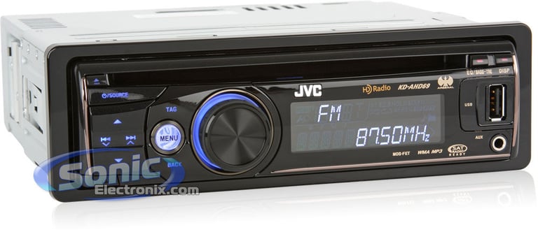 JVC Arsenal KD-AHD69 + FREE Pair of JVC CS-XM620 Image 2