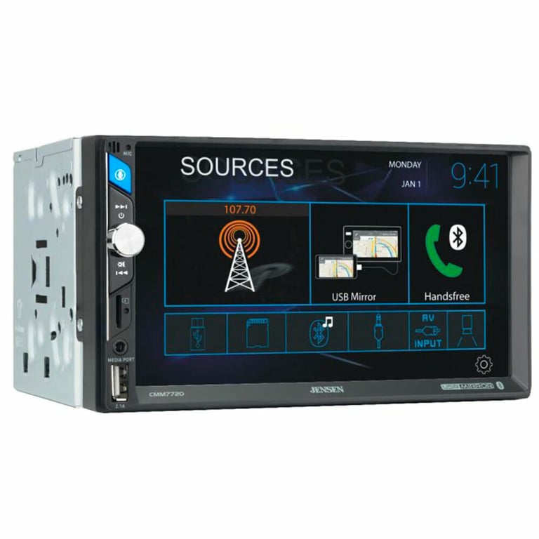Jensen CMM7720 + Belva Backup Camera Image 3