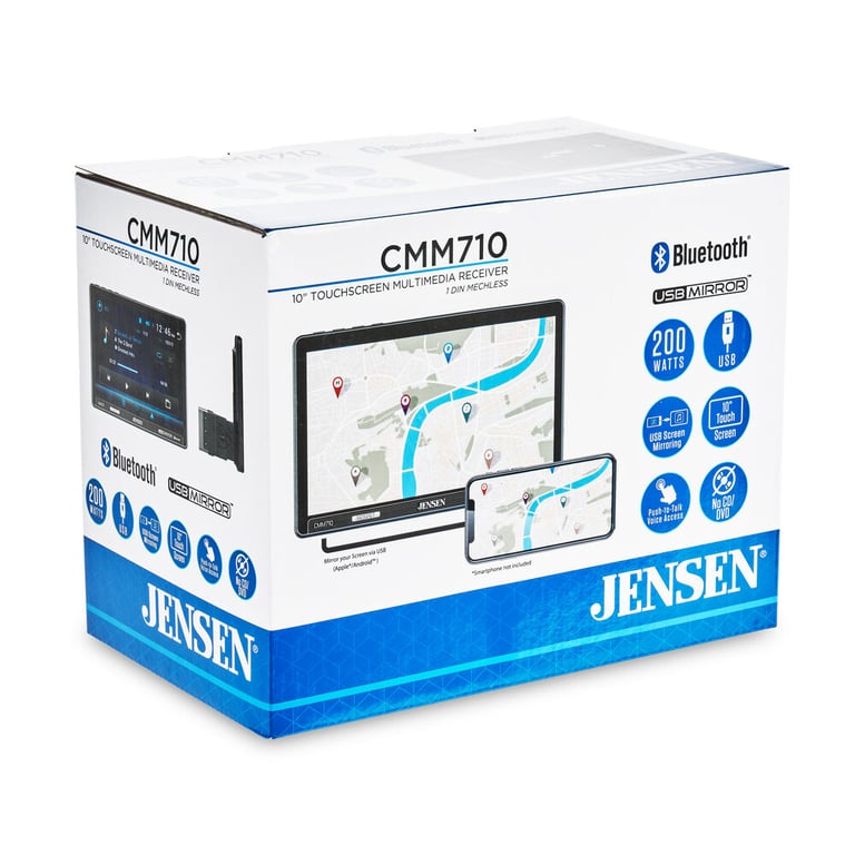 Jensen CMM710 + NVX Backup Camera Image 10