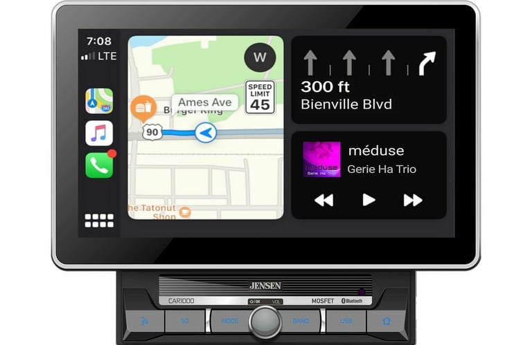 Jensen CAR1000 + Free NVX Backup Camera Image 4