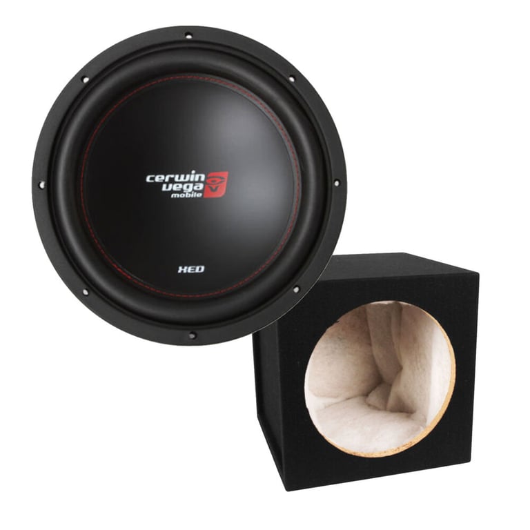 Cerwin Vega XED12V2 with Sealed Enclosure Image 1