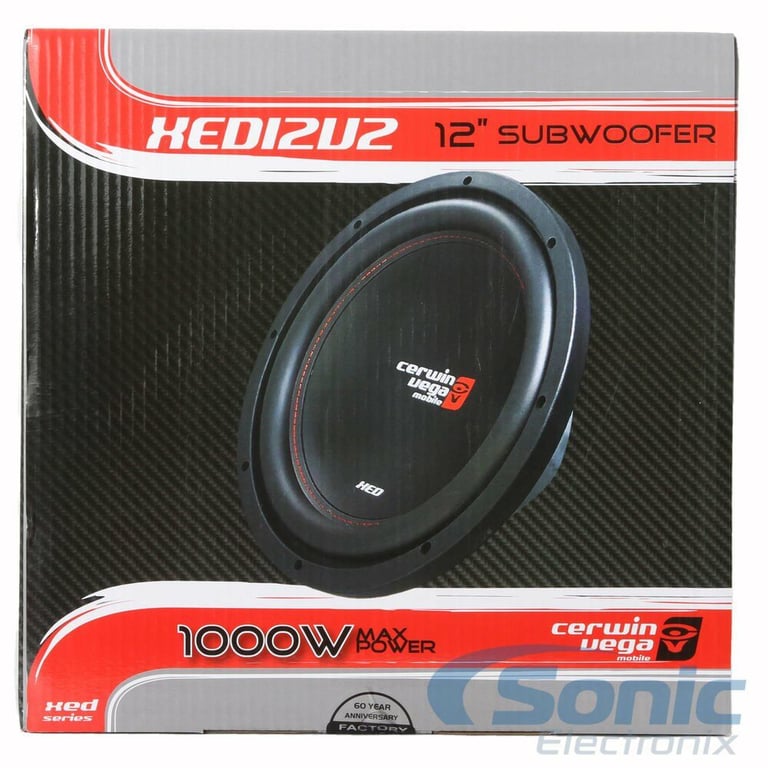 Cerwin Vega XED12V2 with Sealed Enclosure Image 5