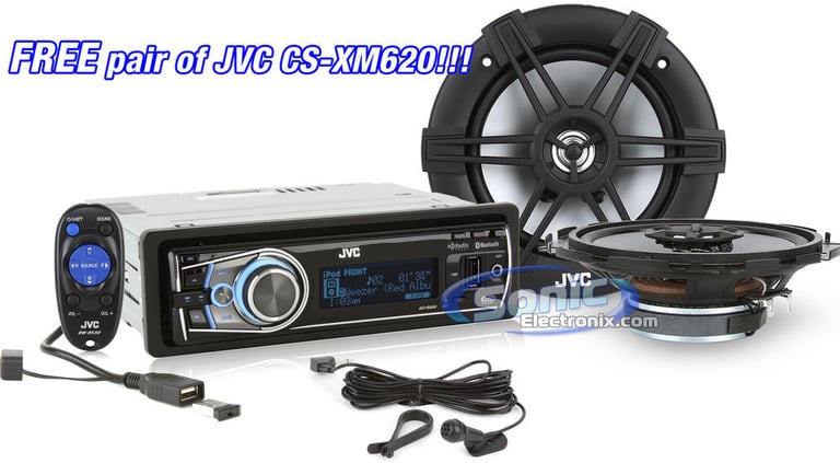 JVC KD-R900 + FREE Pair of JVC CS-XM620 Image 1