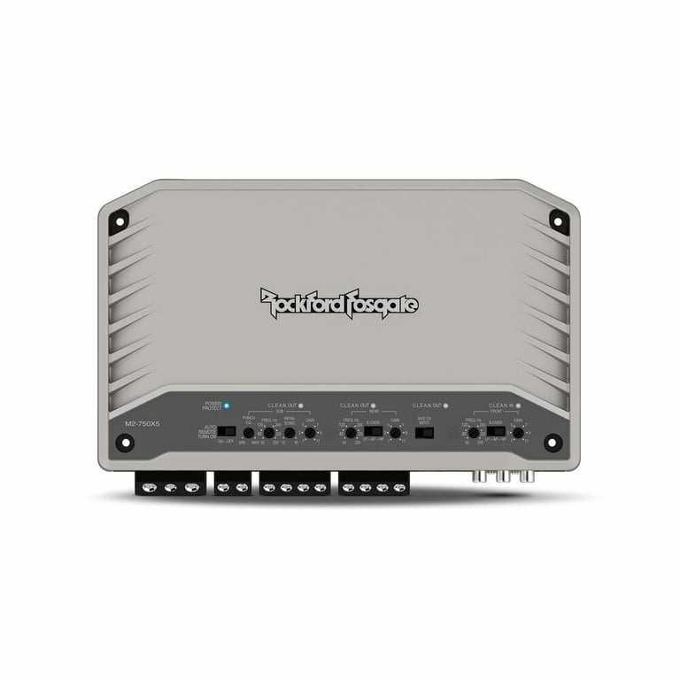 Rockford Fosgate M2-750X5 with Amplifier Wiring Kit Image 14