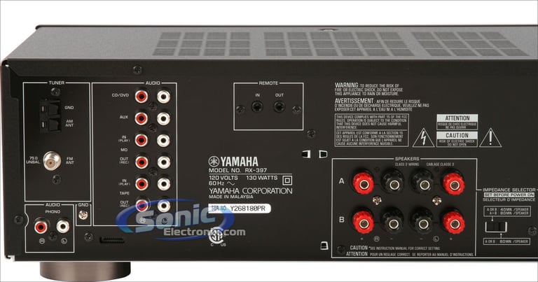 Yamaha RX-397 Image 6