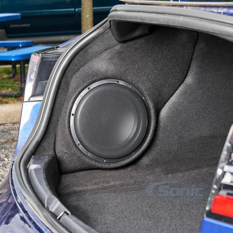 2018-2021 Tesla Model 3 - Custom  10" Subwoofer Enclosure | NVX BE-TM3-VSW10S2 Image 9