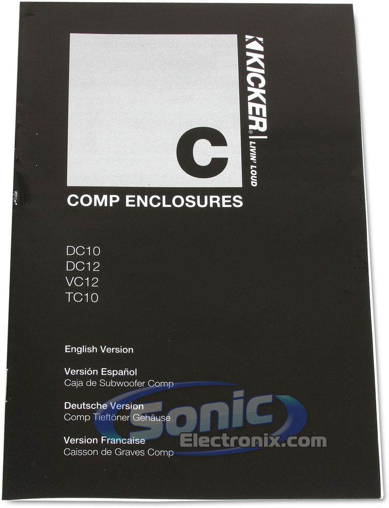 Kicker DC102 (10DC102) Open Box Image 7