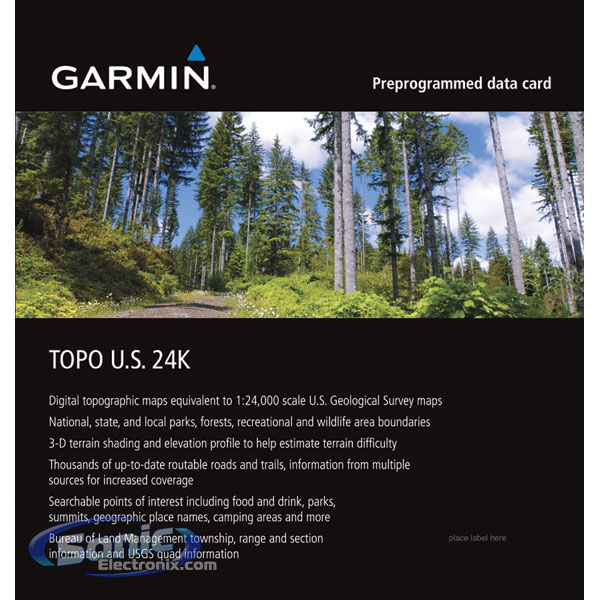 Garmin 010-11315-00 TOPO U.S. 24K Southwest DVD  Image 1