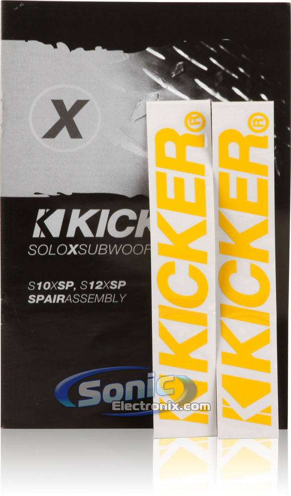 Kicker SPAIR - 07S10X4SP (07S10XSP 4 ohms DVC) Image 8