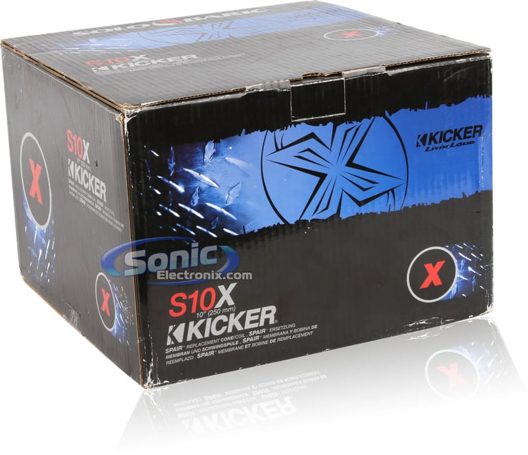 Kicker SPAIR - 07S10X4SP (07S10XSP 4 ohms DVC) Image 9