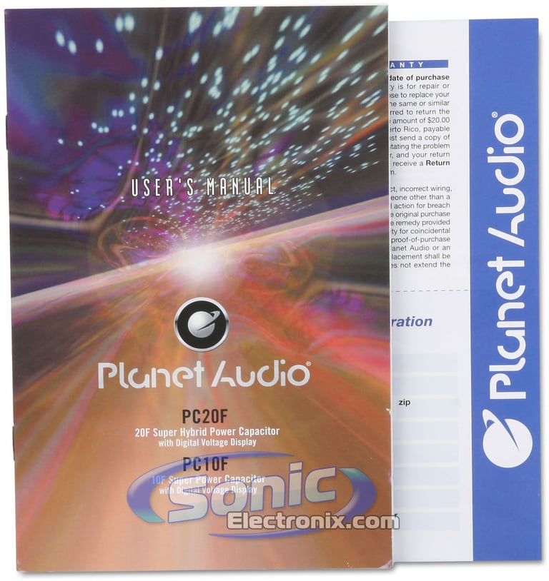 Planet Audio PC10F Image 4