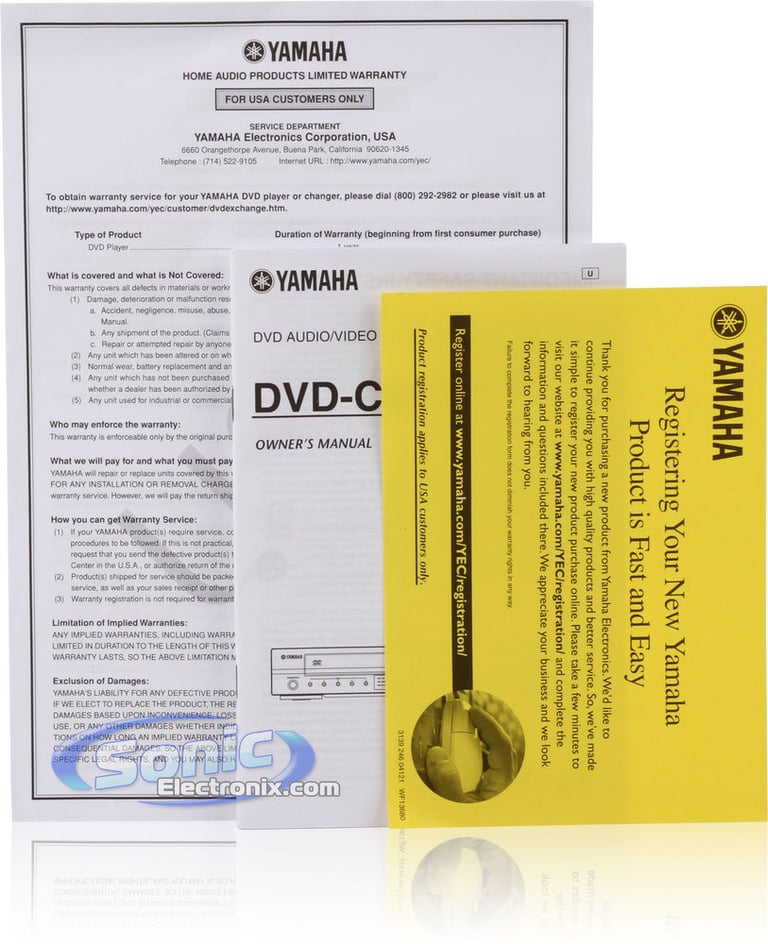 Yamaha DVD-C961BL Image 9