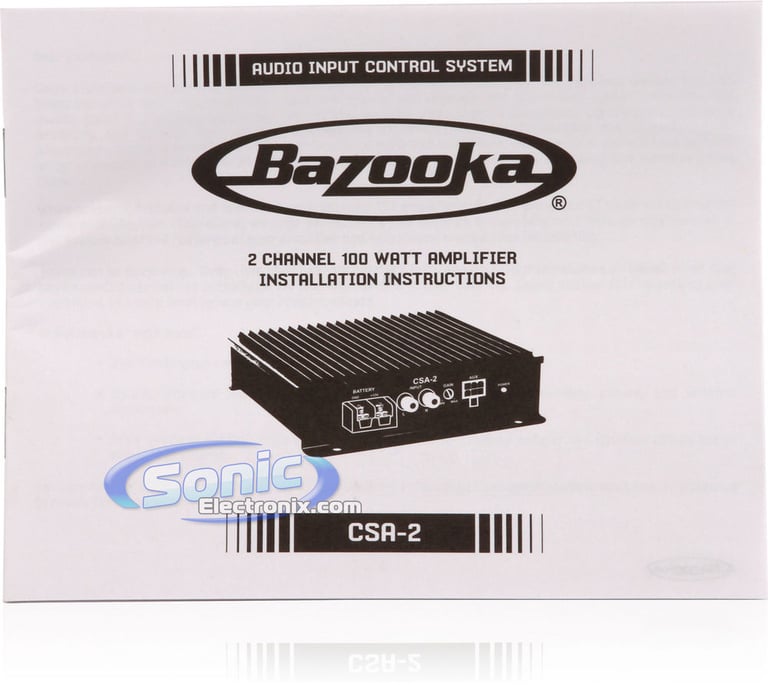 Bazooka MA-AIC-TRK Image 15