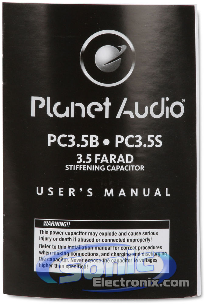 Planet Audio PC3.5B (Black) Image 5