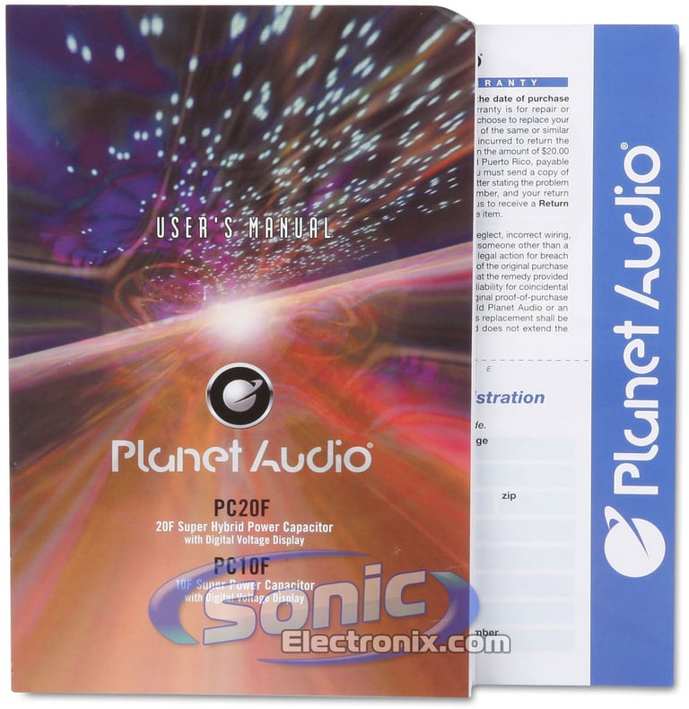 Planet Audio PC20F Image 4