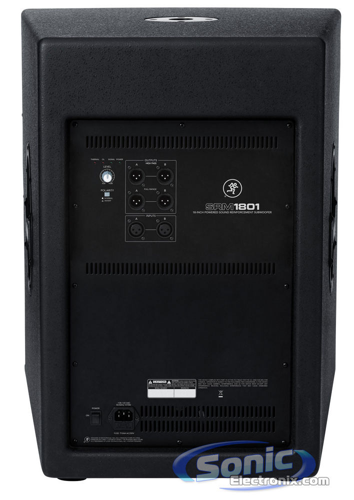 Mackie SRM1801 Image 3