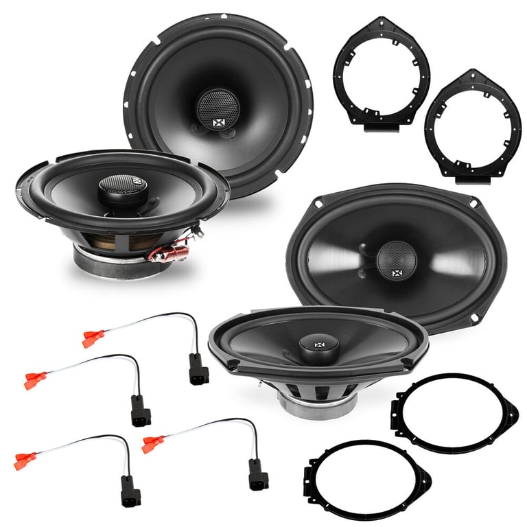 NVX Complete N-Series Speaker Upgrade Kit for 14-19 Chevy Silverado 2500/3500HD Image 1