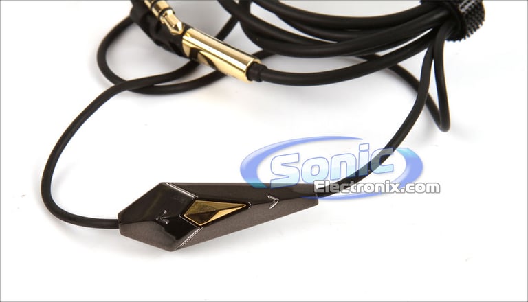 Monster Turbine Pro Gold (MH TRB-P IE GLD CT) Audiophile In-Ear Speakers with ControlTalk Headphones - Gold/Black Image 4