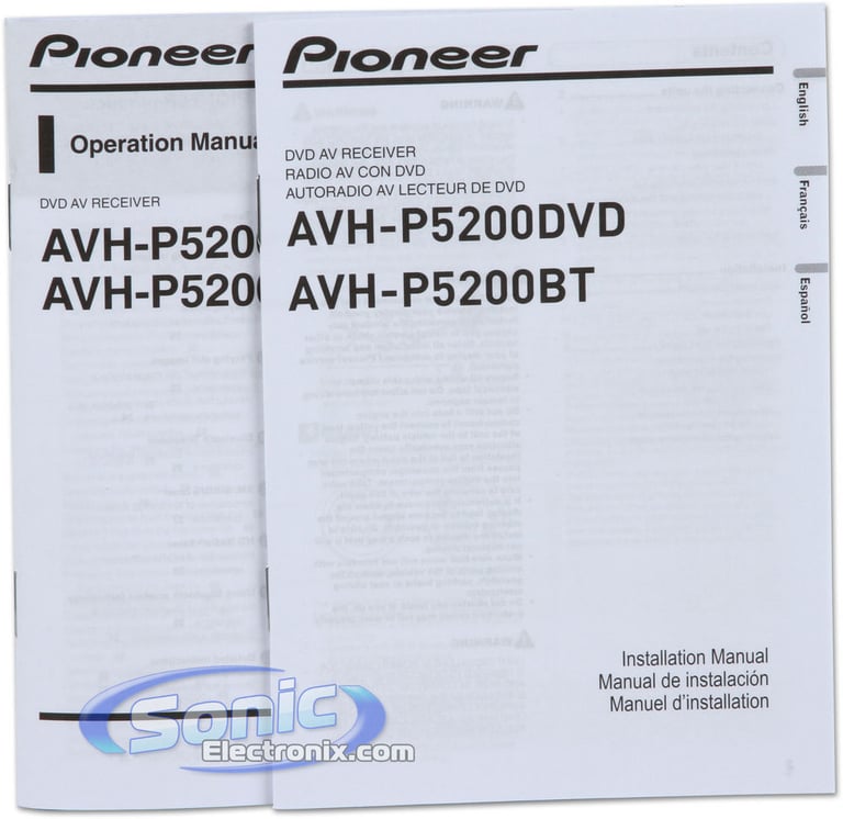 Pioneer AVH-P5200DVD (Open Box) Image 11