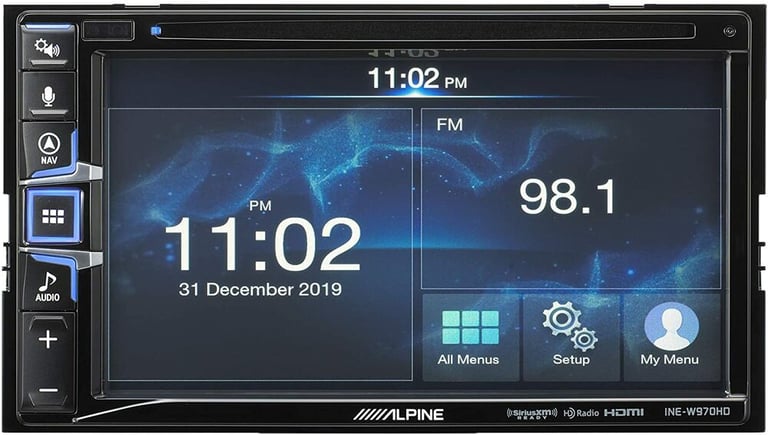 Alpine INE-W970HD + Sirius XM Tuner Image 2