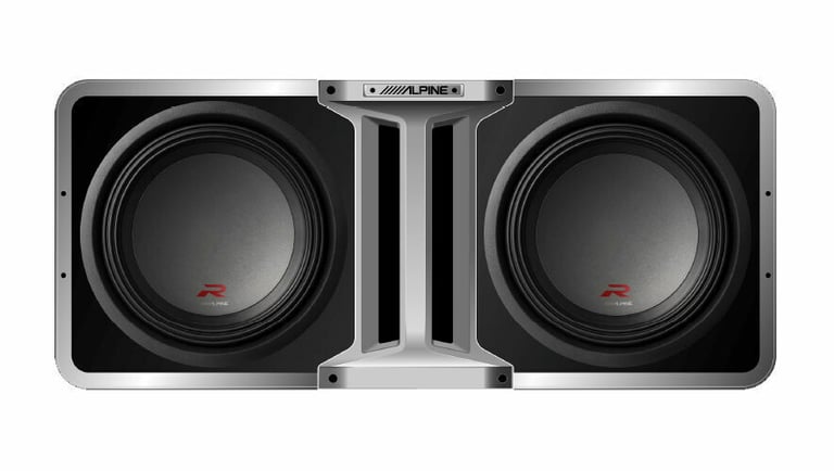 (2) Alpine S-SB12V Subwoofers + Alpine Linking Kit Image 5