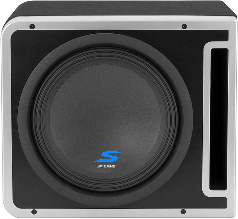 (2) Alpine S-SB12V Subwoofers + Alpine Linking Kit Image 3