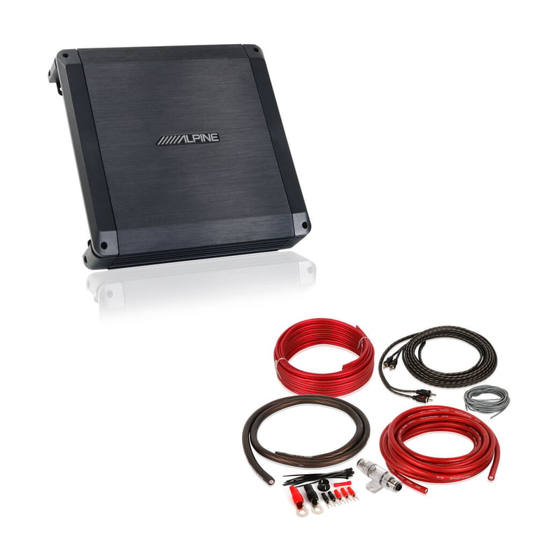 Alpine BBX-T600 with Amplifier Wiring Kit Image 1