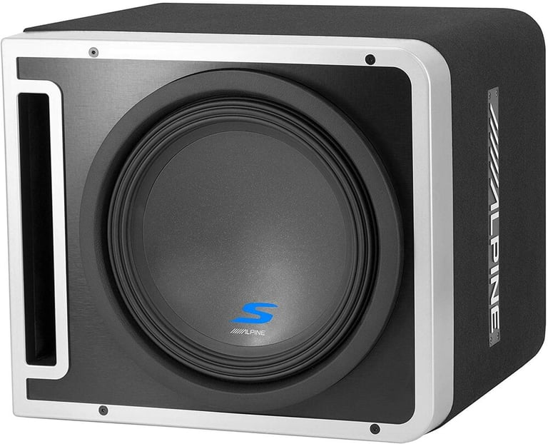 (2) Alpine S-SB12V Subwoofers + Alpine Linking Kit Image 2