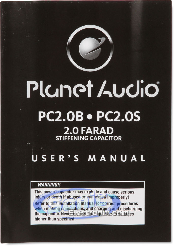 Planet Audio PC2.0S (Silver) Image 5