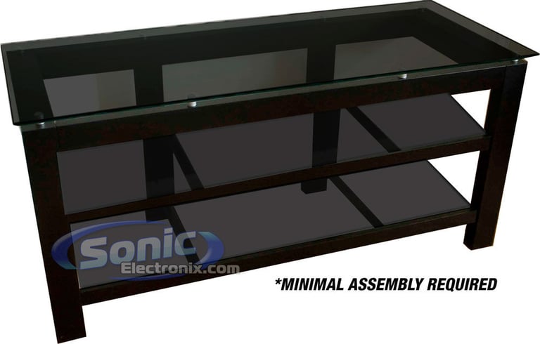 Plateau SL-3V-50 (Black w/ Black Glass) Image 2