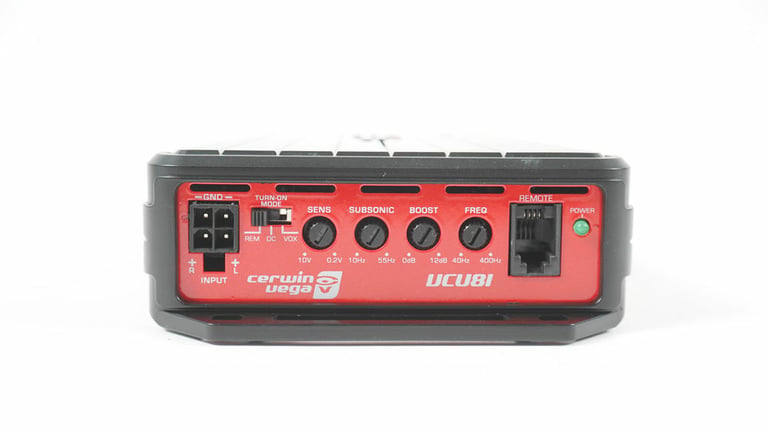 Cerwin-Vega VCU81 + Rockford Fosgate R2D212 Subwoofer + 8 Gauge Amp Kit Image 12